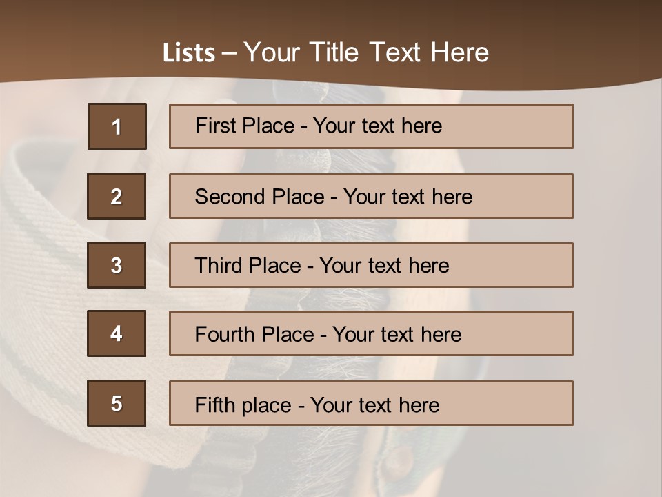 Preparation Using Holding PowerPoint Template