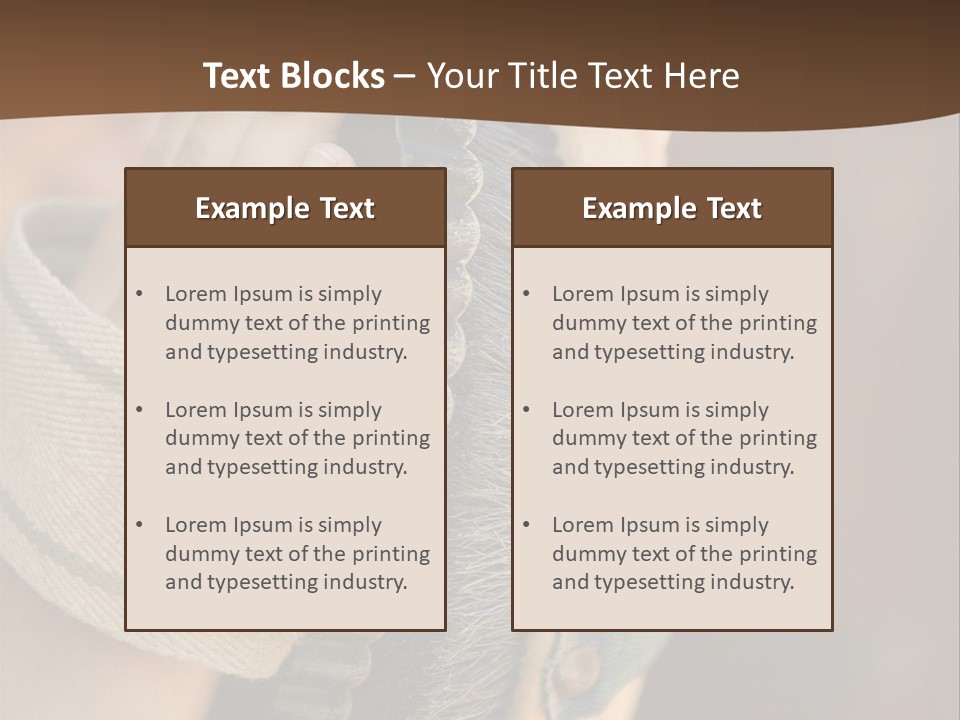 Preparation Using Holding PowerPoint Template