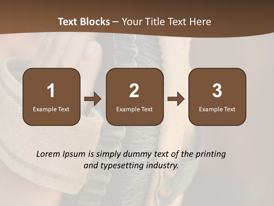 Preparation Using Holding PowerPoint Template
