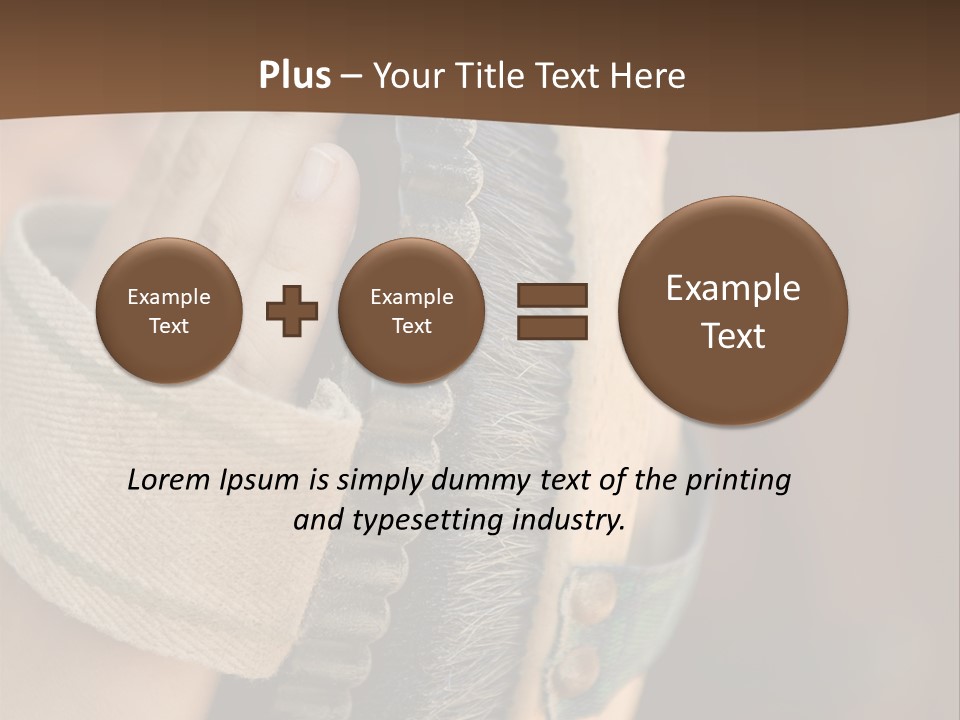 Preparation Using Holding PowerPoint Template