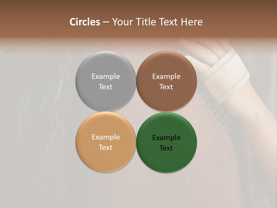 Colour Stockphotograph Oneperson PowerPoint Template