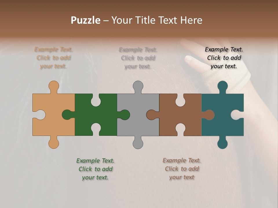 Colour Stockphotograph Oneperson PowerPoint Template