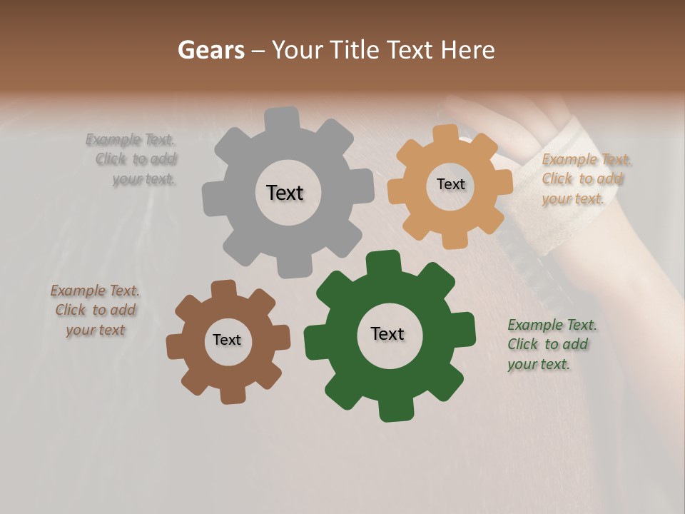 Colour Stockphotograph Oneperson PowerPoint Template