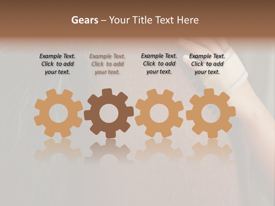 Colour Stockphotograph Oneperson PowerPoint Template