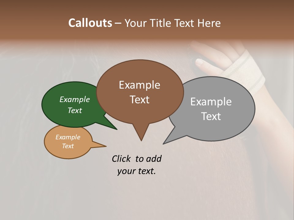 Colour Stockphotograph Oneperson PowerPoint Template