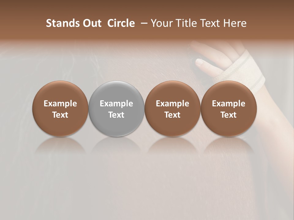 Colour Stockphotograph Oneperson PowerPoint Template