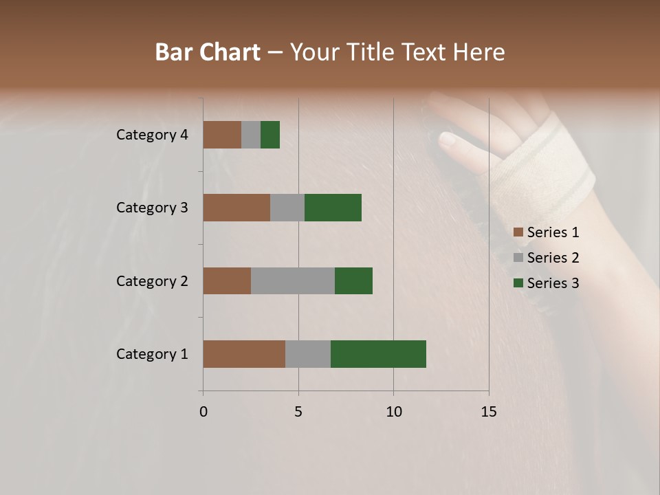 Colour Stockphotograph Oneperson PowerPoint Template