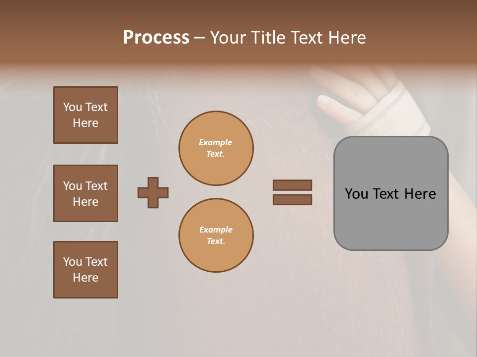Colour Stockphotograph Oneperson PowerPoint Template
