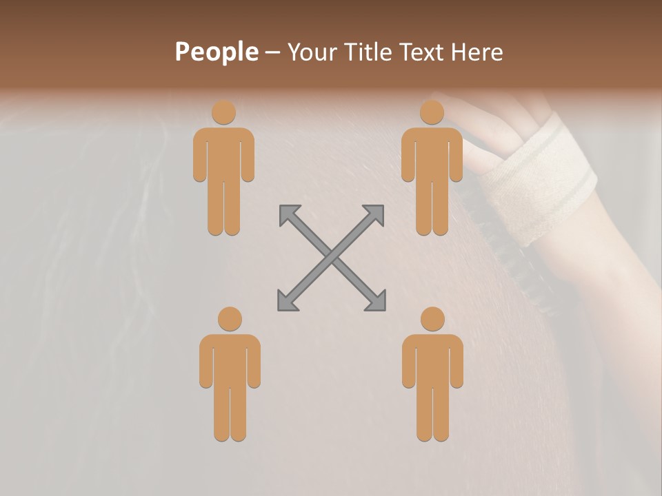 Colour Stockphotograph Oneperson PowerPoint Template