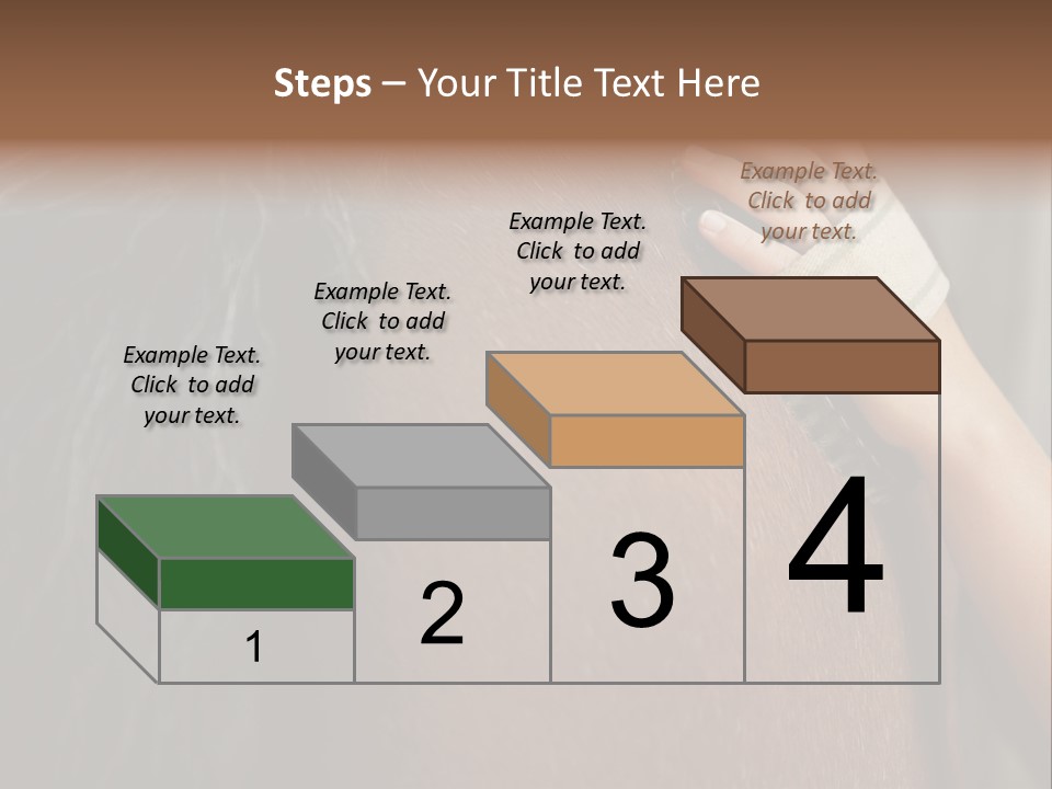 Colour Stockphotograph Oneperson PowerPoint Template