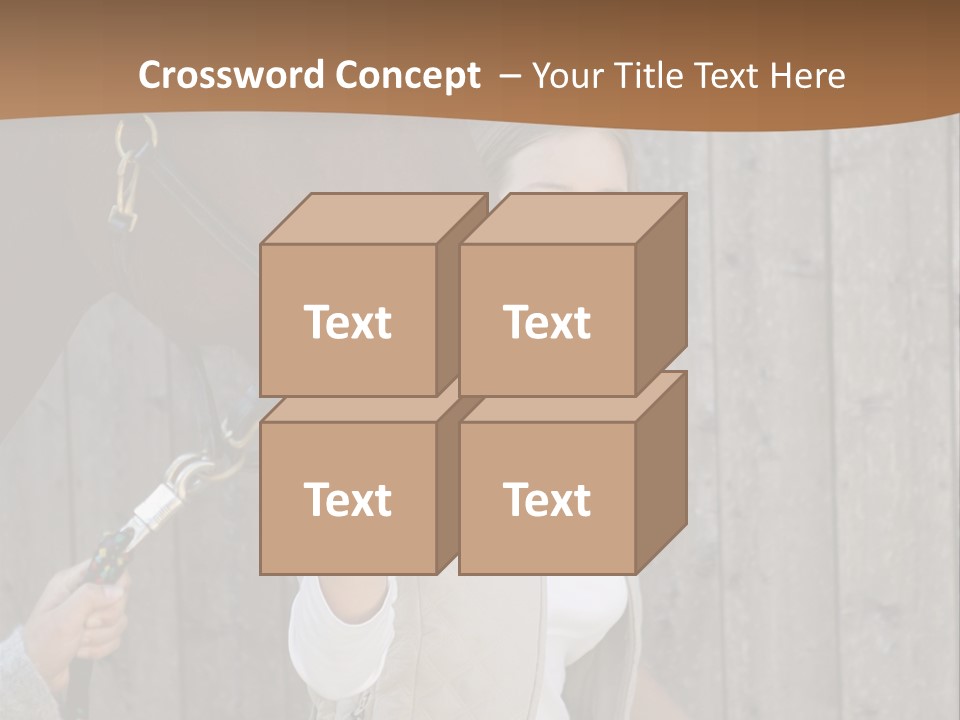 Mural Caucasian Bay PowerPoint Template