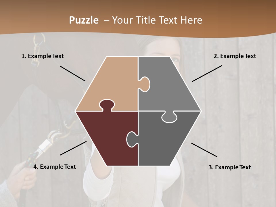 Mural Caucasian Bay PowerPoint Template