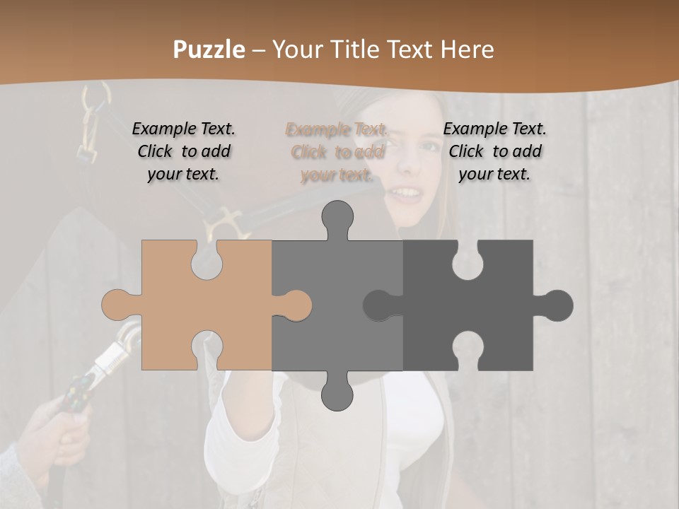 Mural Caucasian Bay PowerPoint Template