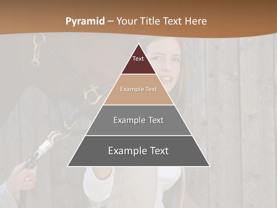 Mural Caucasian Bay PowerPoint Template