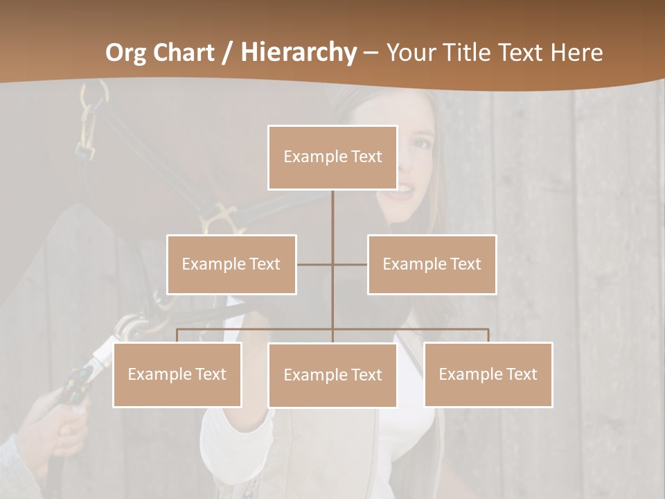 Mural Caucasian Bay PowerPoint Template