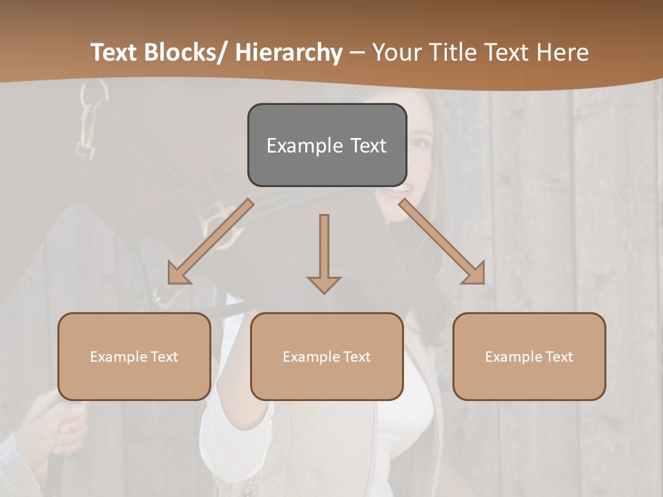 Mural Caucasian Bay PowerPoint Template
