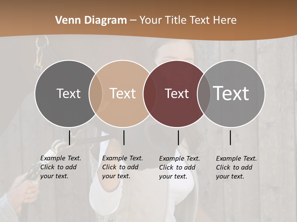 Mural Caucasian Bay PowerPoint Template