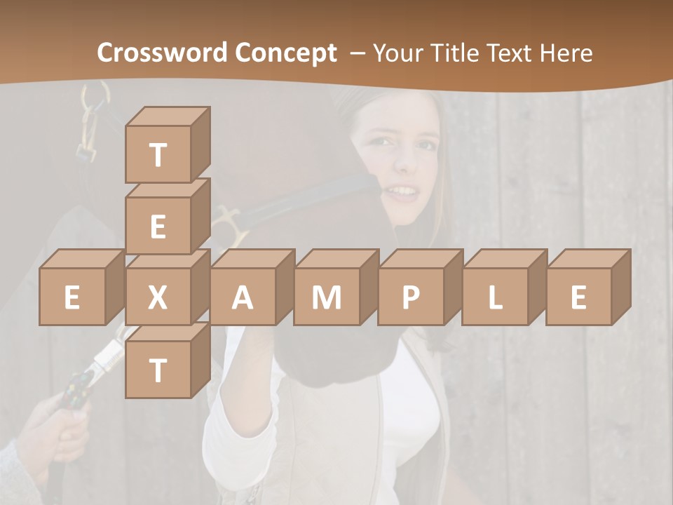 Mural Caucasian Bay PowerPoint Template