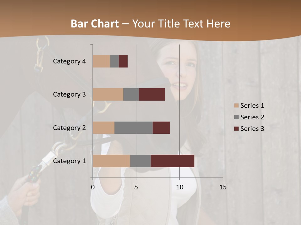 Mural Caucasian Bay PowerPoint Template