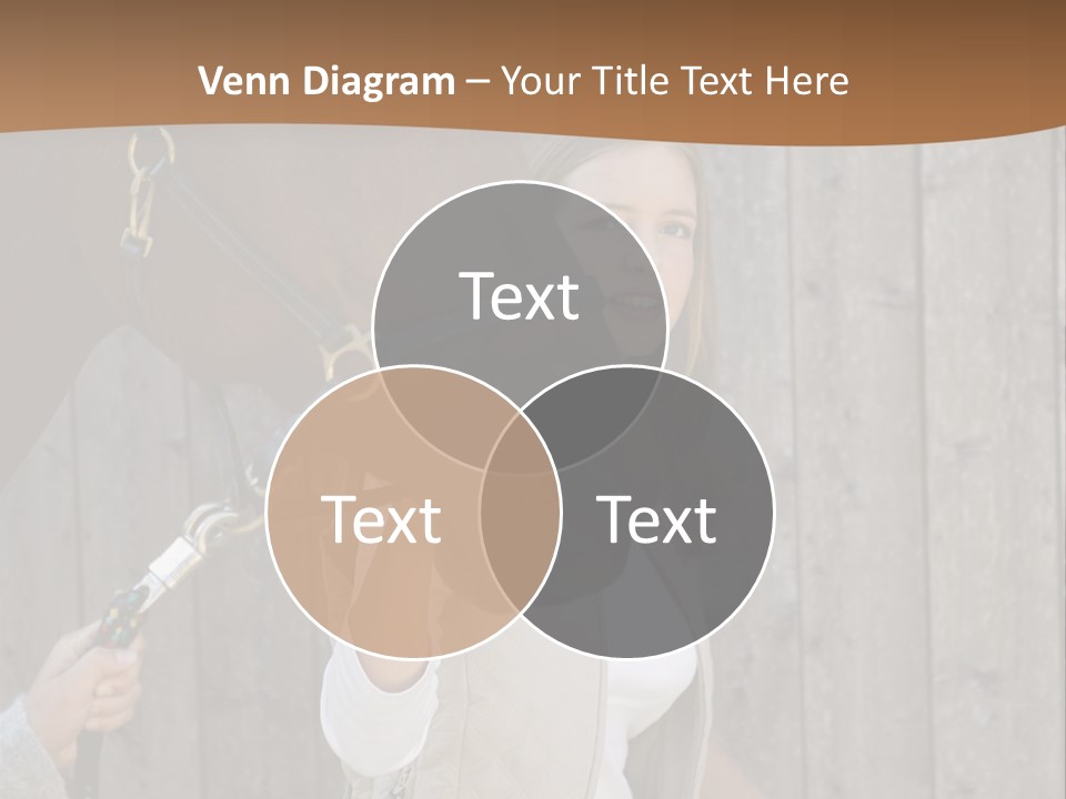 Mural Caucasian Bay PowerPoint Template