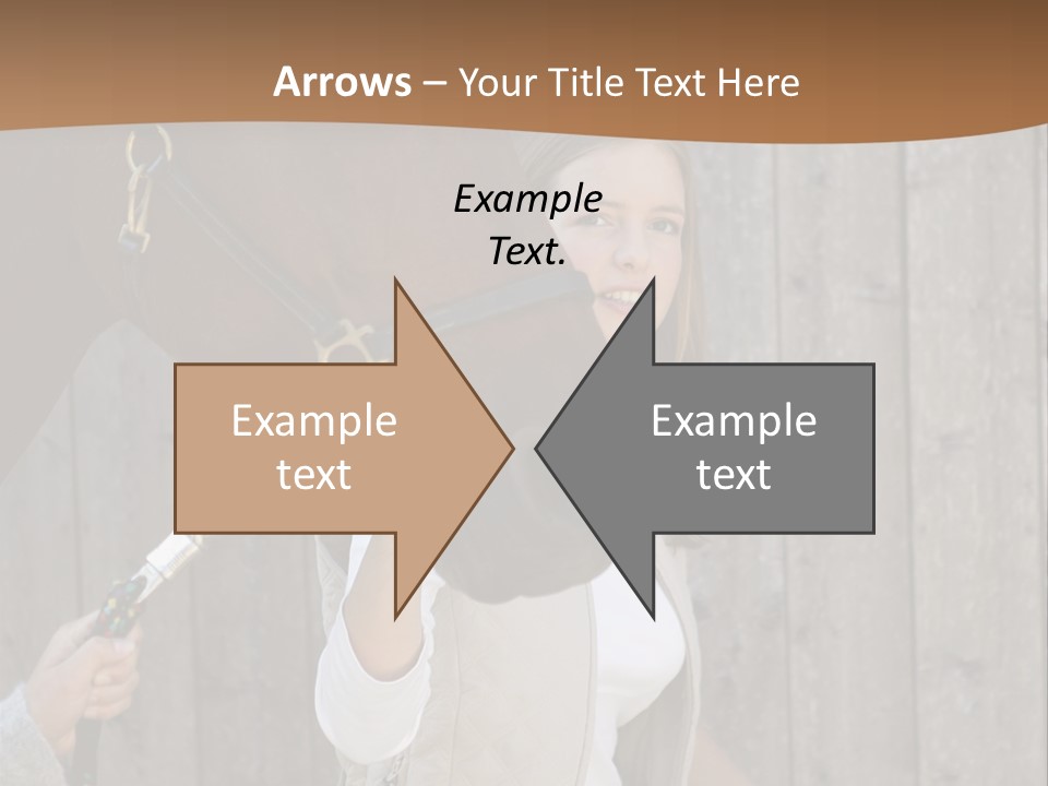 Mural Caucasian Bay PowerPoint Template