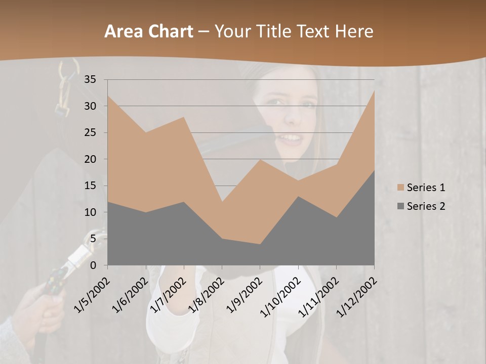 Mural Caucasian Bay PowerPoint Template