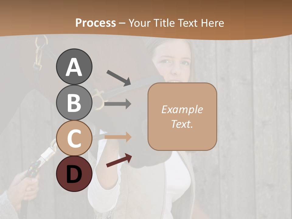 Mural Caucasian Bay PowerPoint Template