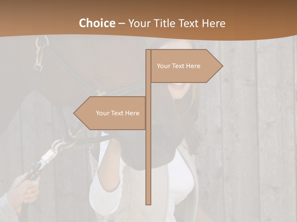 Mural Caucasian Bay PowerPoint Template