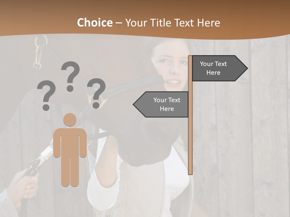 Mural Caucasian Bay PowerPoint Template