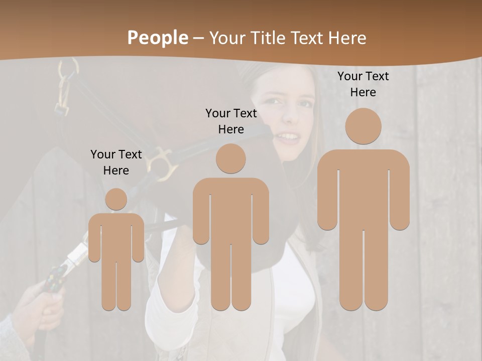 Mural Caucasian Bay PowerPoint Template