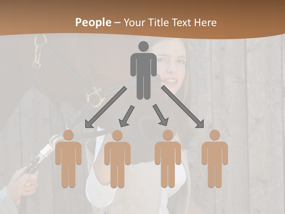 Mural Caucasian Bay PowerPoint Template