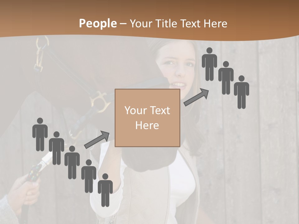 Mural Caucasian Bay PowerPoint Template