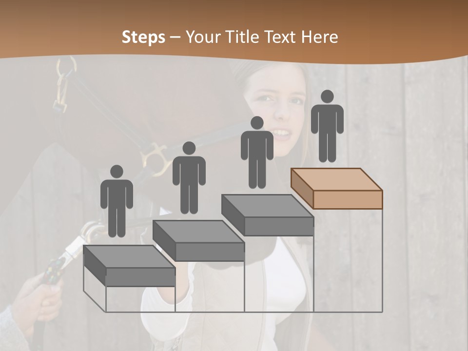 Mural Caucasian Bay PowerPoint Template