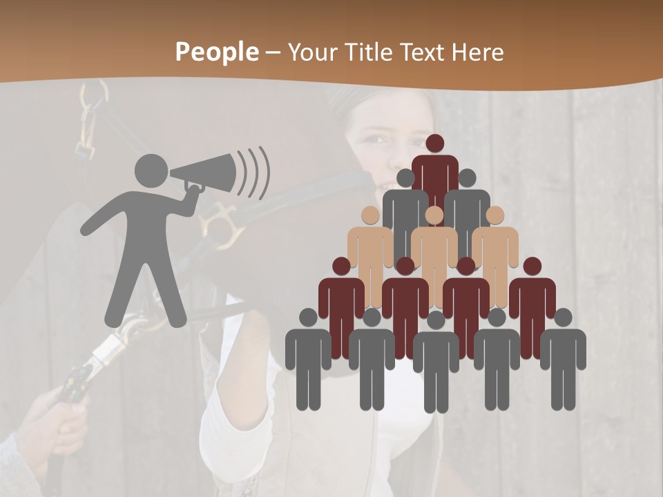 Mural Caucasian Bay PowerPoint Template