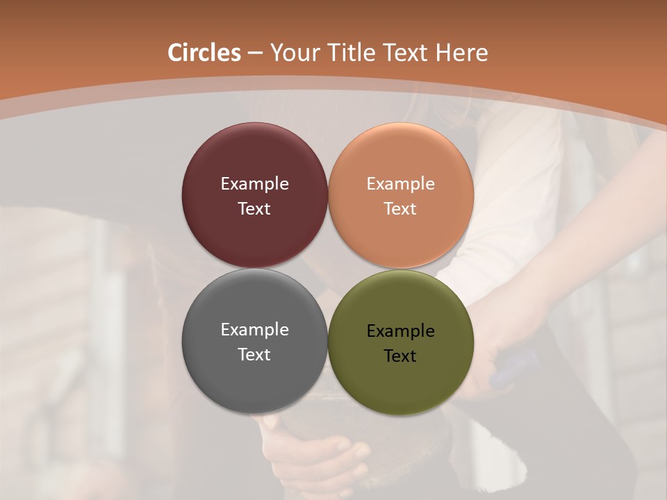 Positive Scraping Hoofpick PowerPoint Template