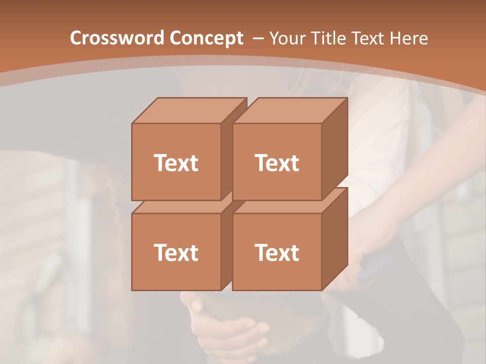 Positive Scraping Hoofpick PowerPoint Template
