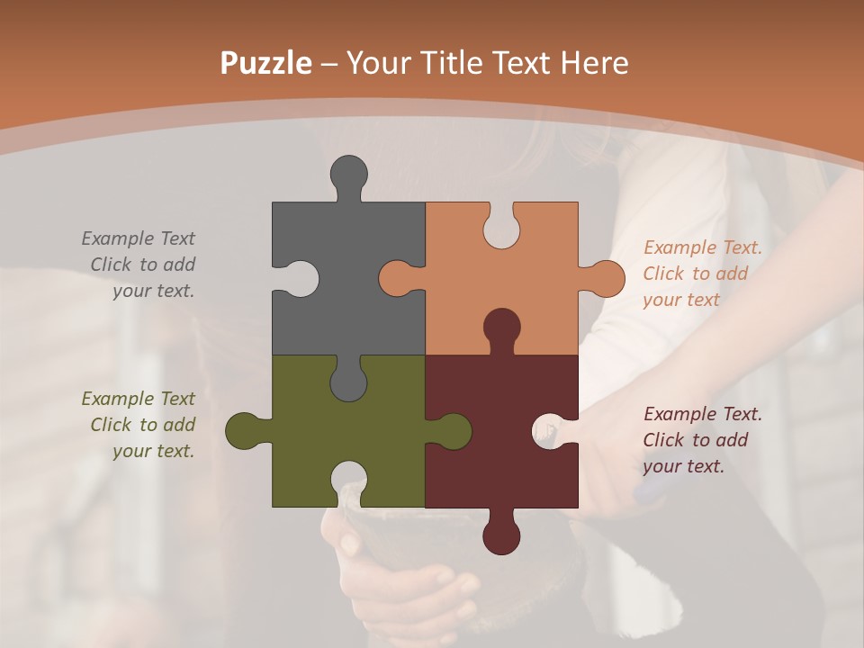 Positive Scraping Hoofpick PowerPoint Template