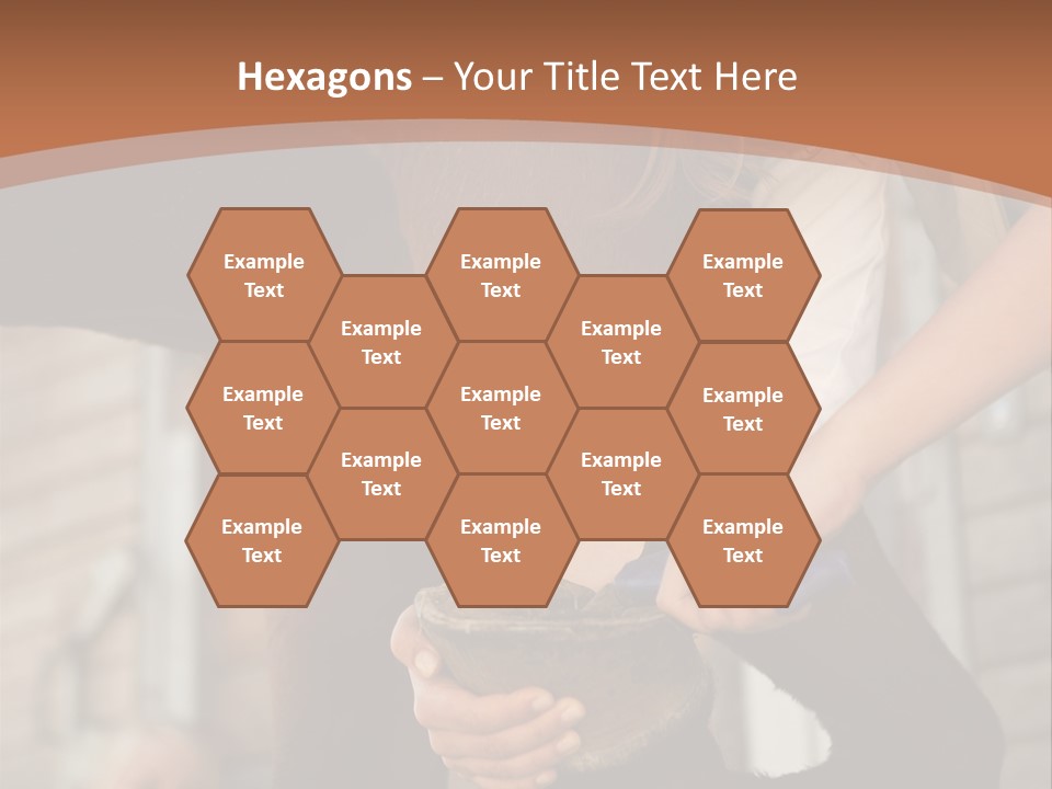 Positive Scraping Hoofpick PowerPoint Template