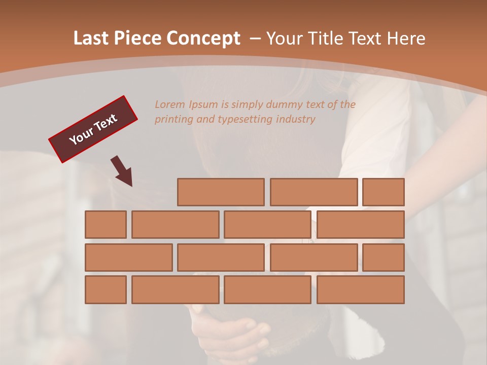 Positive Scraping Hoofpick PowerPoint Template
