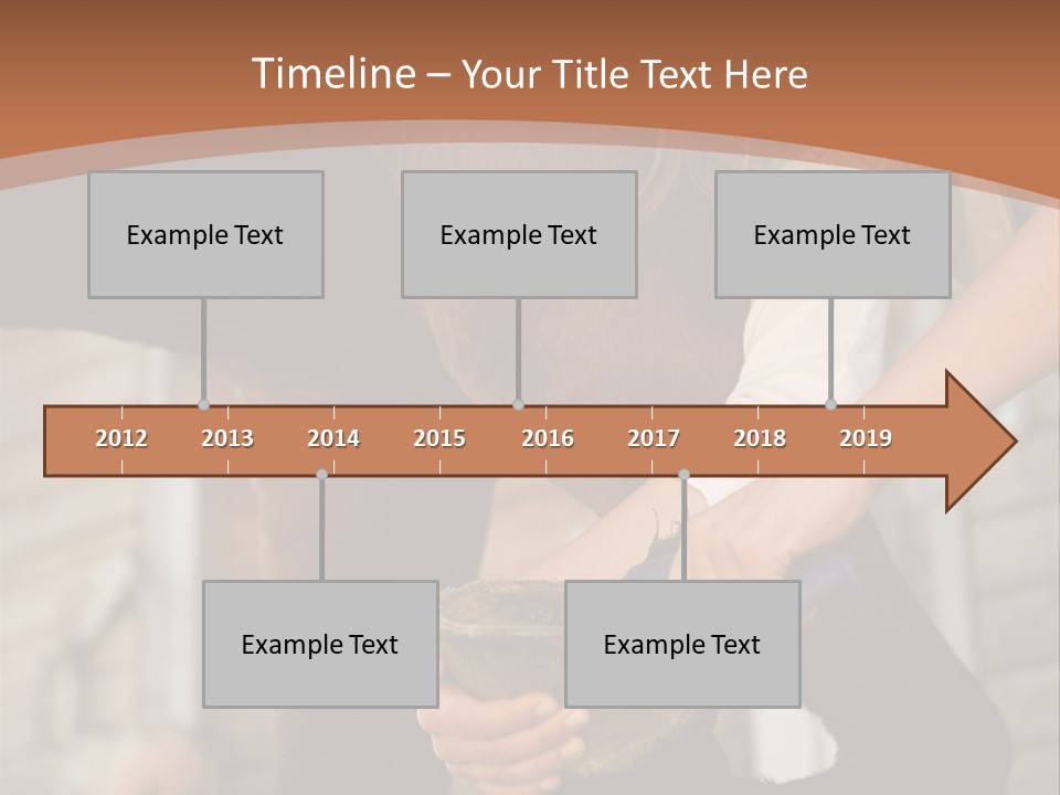 Positive Scraping Hoofpick PowerPoint Template