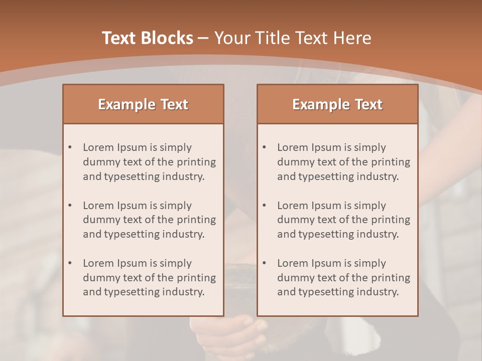 Positive Scraping Hoofpick PowerPoint Template