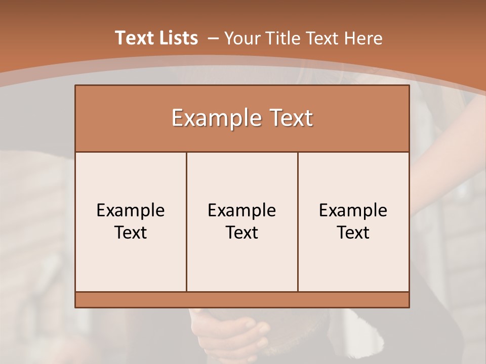 Positive Scraping Hoofpick PowerPoint Template