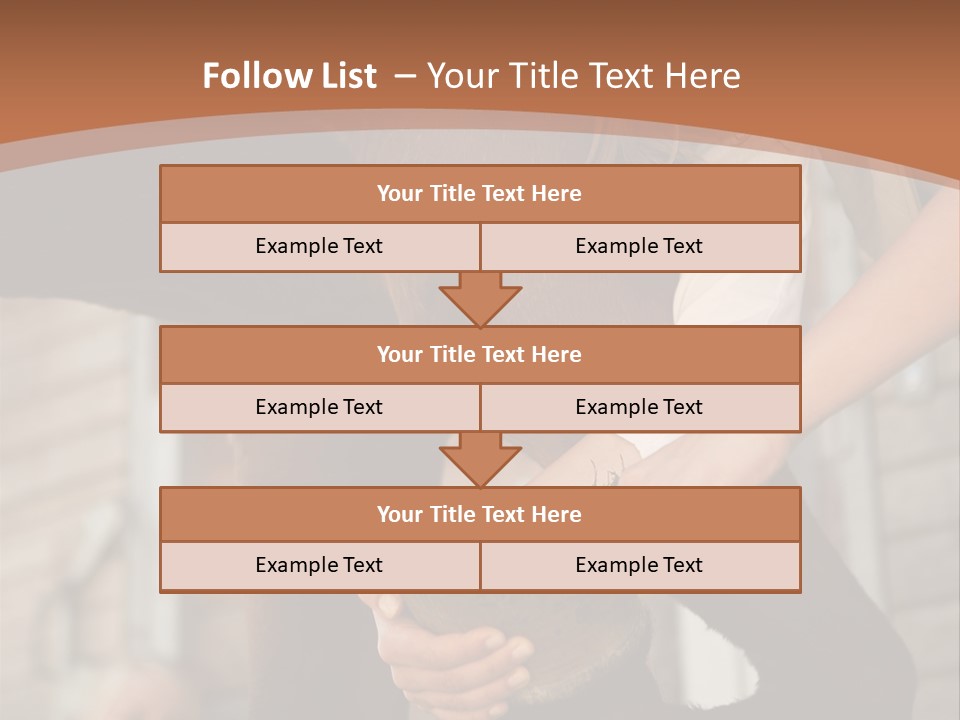 Positive Scraping Hoofpick PowerPoint Template
