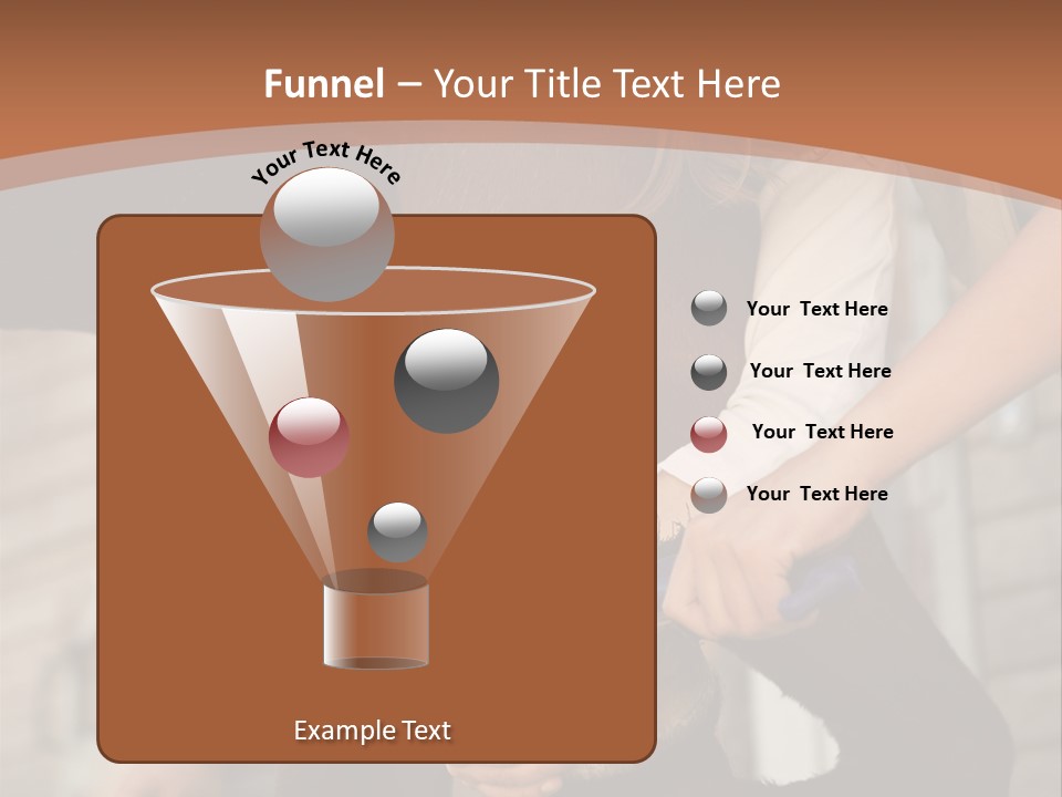 Positive Scraping Hoofpick PowerPoint Template