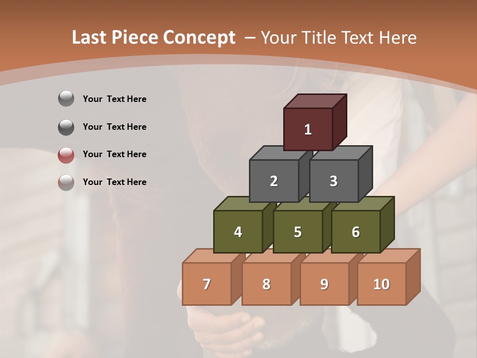 Positive Scraping Hoofpick PowerPoint Template