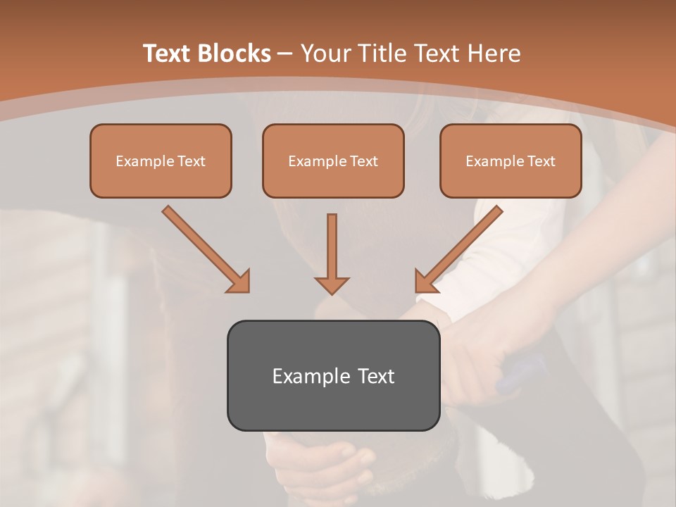 Positive Scraping Hoofpick PowerPoint Template
