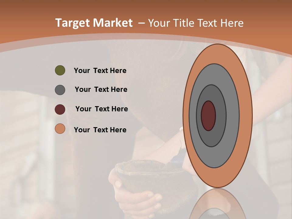 Positive Scraping Hoofpick PowerPoint Template