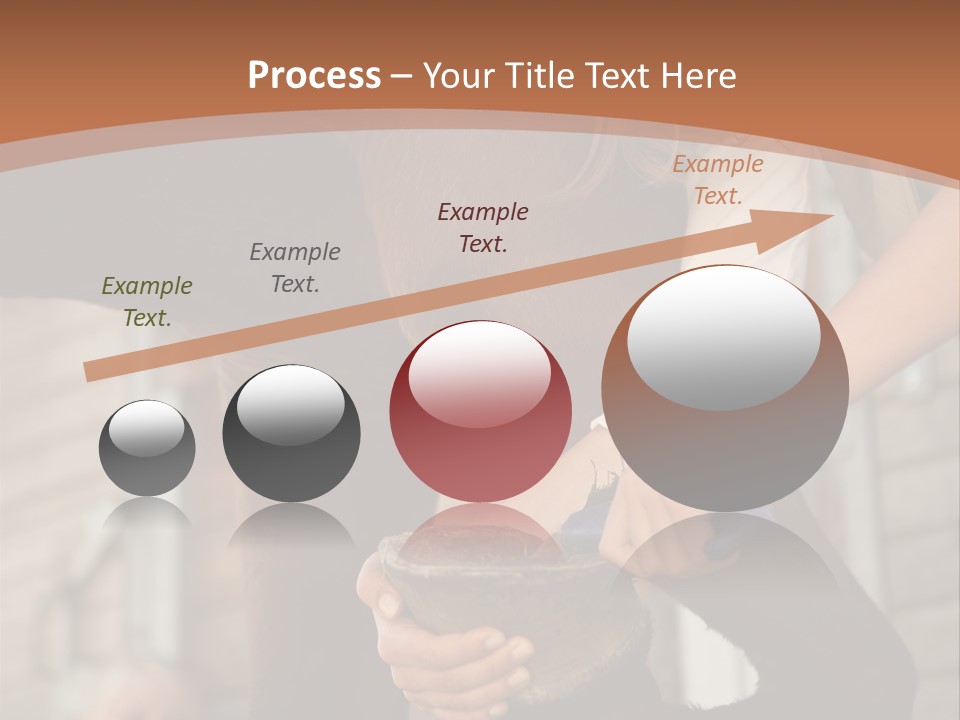 Positive Scraping Hoofpick PowerPoint Template