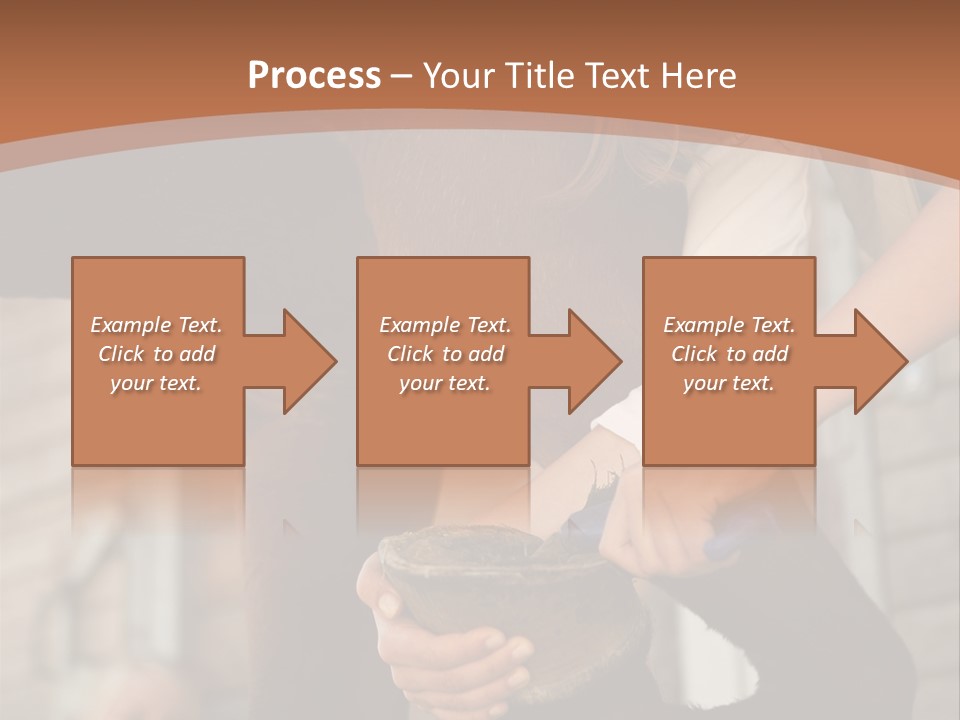 Positive Scraping Hoofpick PowerPoint Template