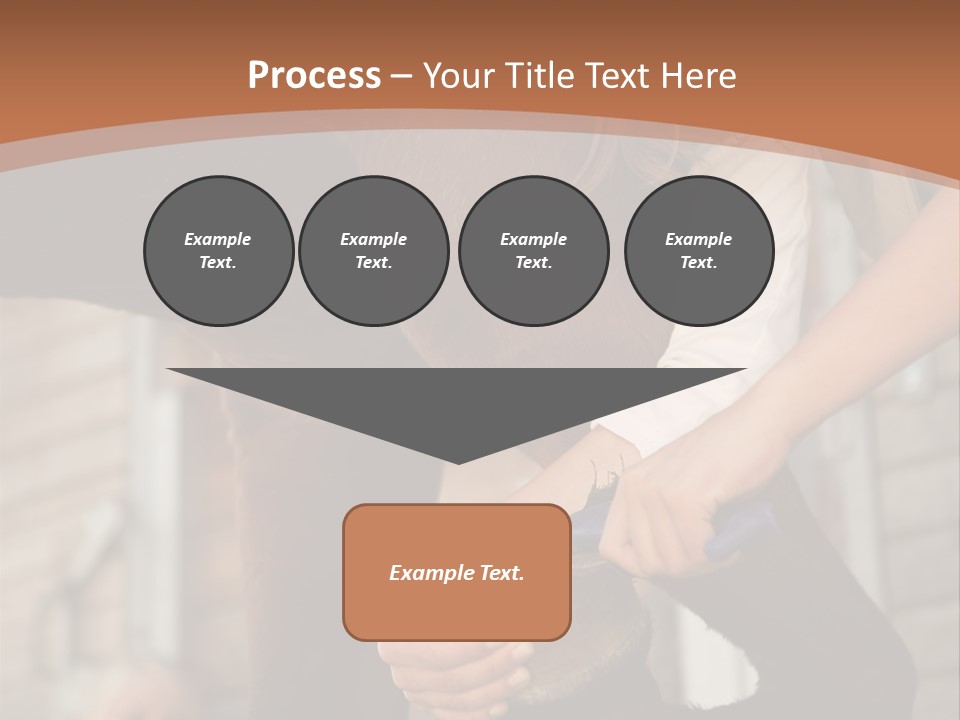 Positive Scraping Hoofpick PowerPoint Template